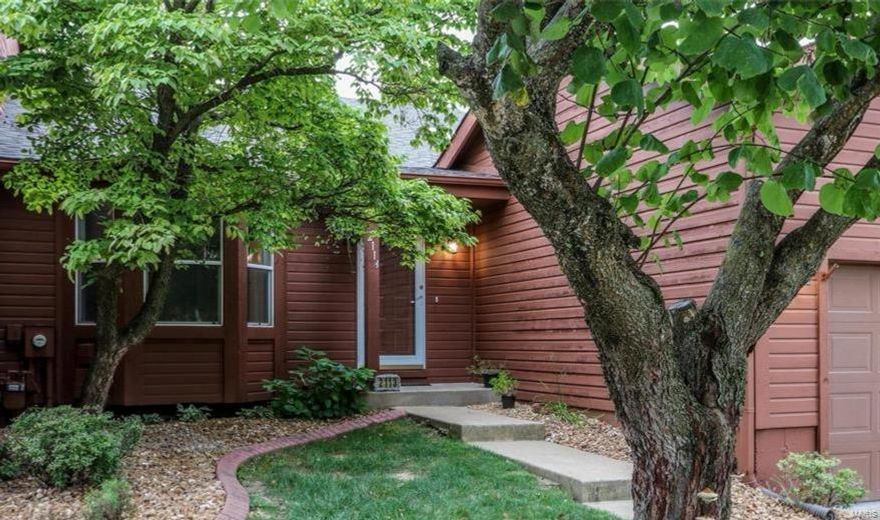 Beautiful Chateau Country Club villa home featuring 3-bedrooms, 3-baths and 2-car garage. Outstanding features include vaulted ceilings, newer windows, atrium light filled stairs, main floor laundry and a private covered deck. Easy care luxury vinyl plank flooring throughout living, dining, kitchen and lower level. Fully equipped kitchen includes a hands free faucet and stainless appliances. The living room is warm and cozy with a gas fireplace and easy access to the private covered deck. The Main Floor Primary bedroom suite features a 4-window Bay, full bathroom with separate tub and shower, skylight, double sinks and a large walk-in closet. Lower level is complete with kitchenette area, bathroom, bedroom and a large family room. The Villa life is special at Chateau Country Club. Yard work and some exterior maintenance is provided along with great country club style amenities like indoor and outdoor pool, clubhouse, gym and banquet facility. You will enjoy life at the country club. Location: Ground Level