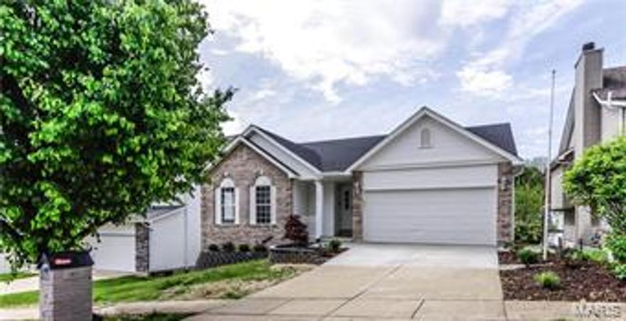 A Beautiful Home offering everything you want, truly GLORIOUS. This home is the highly sought after Atrium Ranch located next to the Bluffs and George Winter Park! The very first step into the home you are greeted by a lovely open floor plan & towering ceilings. On the right is Updated Kitchen featuring Breakfast Bar, Granite Counter-tops, Crown Molding, & Stainless Steel Appliances. Walk-through french doors into a vaulted master bedroom with a Large Bay Window, Walk-In Closet, & a Gorgeous Tiled Master Bath with separate his & her vanities, and Jacuzzi Tub & Shower enclosure! The fully finished basement is perfect for entertainment w/ 9ft ceilings, Large rec/family area w/ wet bar & wine cooler ready to serve up some fun! Several rooms branch off including a Large Bedroom surrounded by Benched Windows and large walk-in closet, Gorgeous Full Bath, Tiled Mud Room & another 2 Bonus Rooms! Walk out double doors to a Fun Patio shaded by Deck and Trees. Don't Miss this Opportunity! Additional Rooms: Mud Room