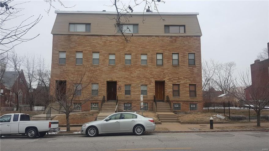 This is your opportunity to own a wonderfully maintained 3 Unit apartment building in Grand Center. Each unit in this triplex has been wonderfully remodeled and is ready for your tenants. This building would also make for a great purchase for an FHA Buyer, you can buy this building with only 3.5% down. The units in this building are huge, 3 stories in each unit. Make your appointment today.!!