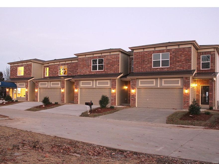 NEW HOME IN A HURRY. - New gated Development overlooking the Mississippi River in the City of South St. Louis. Views from 3 Levels! Built with full brick front elevation, 30 year architectural shingles, James Hardy Siding, breathtaking views. Also includes: 9Ft Frame Walkout, 9Ft Ceilings on First Floor, Window Wall in Living Room, Fireplace, 6Ft Tall Windows ILO 5Ft, Premium Lighting with Brushed Nickel Hardware, Upgraded Cabinets, 42In Tall Kitchen Wall Cabinets, Stainless Steel Appliances, Extended Countertop, Luxury Master Bathroom, Coffered Ceiling in Master Bedroom, Walk-In Shower in Master Bath, Finished Lower Level Guest Suite w/ Bath, Second Floor Laundry, 4x12Ft Balcony, 12x10Ft Rear Deck & Concrete Patio. Some Photo images are of display home models. Optional features are shown. Consult with on-site sales for a list of included features. Location: City