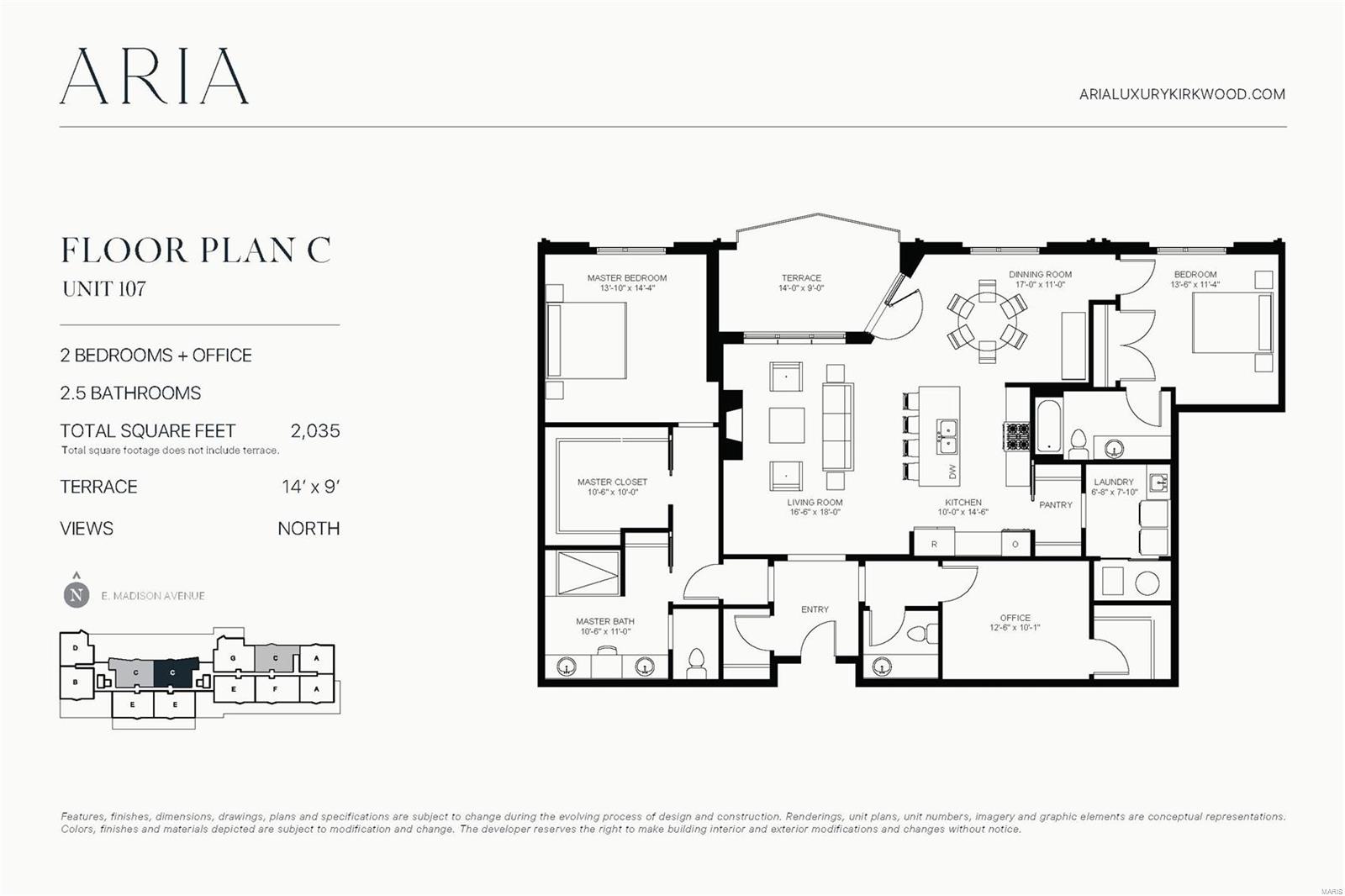 132 E Monroe 107