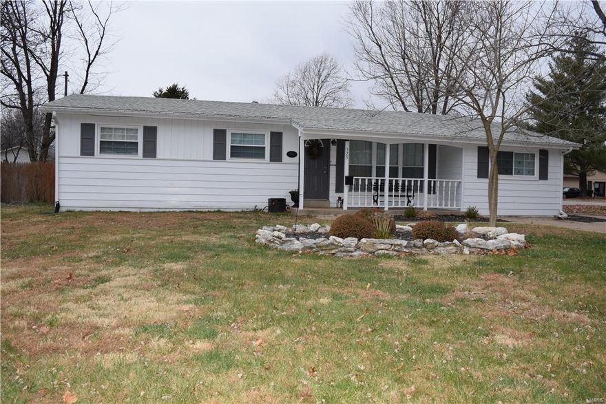 Back on the market at no fault of the sellers. Move in ready home, perfect for first time home buyers or for rental home. Open Family Rm/Dining Room combo with wood burning fireplace, ceiling fan and newer carpet throughout. Adjoining sitting room with natural light. The kitchen features updated cabinets and stainless steel appliances. 3 Bedrooms on main level plus updated full Bath. Enjoy the covered back patio and fenced yard with friends and family.