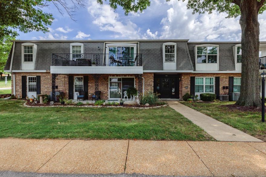 Move in ready 2 bed and 2 bath ground level condo. Condo features a level private entry way and is centrally located in the quiet/well-manicured Park Lorraine complex. Unit boasts an open floor plan with spacious rooms, gleaming wood veneer floors, private covered patio that can be accessed from living room, tons of closet space, beautiful kitchen with spacious pantry, large master bedroom suite featuring a full bath with new walk in shower surround, and full guest bath. Laundry room located just a few steps from unit. NO STEPS! Water, sewer, and trash included in monthly HOA fee. Fantastic walking areas, activities, plus in ground pool and clubhouse. condo comes with assigned parking that is convenient to access the unit. Location: Ground Level, Lower Level