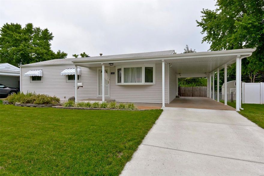 Wow..you will love this home just waiting for you!Newer beautiful flooring through out the home;including the lower level.
Owners have put in sooo many updates.Vinyl siding,newer driveway, and newer windows compliment this home White 6-panel doors,4 "trim,200 Amp electric, Kitchen is entirely updated:Stylish white cabinets, granite counter tops ,5 burner gas stove,warmer drawer,stainless appliances,dimmer track lighting.Kitchen leads to a beautiful screened-in composite deck/porch reinforced for a hot tub! Enjoy your fully fenced backyard that is lined with trees,a large shed and additional patio area. 3 bedrooms, plus 2 full baths.  The lower level is partially finished with upgraded vinyl plank flooring,wall gas heater,plus two areas can be used for exercise room or private area.Little details abound in this home, built in china cabinet in dining room,alcove for an entertainment center.,trim encased doorways,3 new steel doors,bay windows.A very well maintained home!Passed City Insp