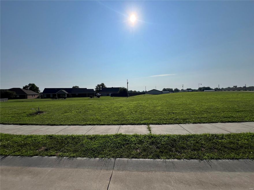 (Lot 3)One of Perryville's newest subdivisions. Building lot that slopes to the back. New streets and sidewalks along with streetlights are huge pluses. City utilities are available and ready to connect to. This ideal location offers easy access to I55 and Hwy 51.
