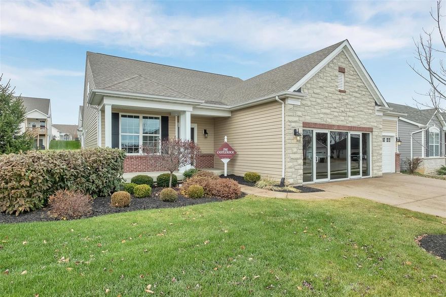 You will love living in this active 55+ community, with a 9-hole golf course, clubhouse, pool, tennis courts, fitness center, restaurant & fun planned community events/activities. HOA covers the yard & snow removal. This gorgeous display home is filled with luxuries, including 9' ceilings, whole house wireless speaker system, & beautiful wood trim finishes. The chef's kitchen features granite counters, breakfast bar island, butler's pantry, walk-in corner pantry, & stainless steel appliances, including a 5-burner gas stove, wall oven, beverage cooler & French door fridge. Main floor master suite has trey ceilings, walk-in closet & spa-like bath w/dual sinks & a doorless walk-in seated tile shower. Handy laundry room next door. On the opposite side of the main level is a home office & 2nd bedroom with a full bath. Upstairs is a spacious loft, the 3rd bedroom & another full bath perfect for guests. Covered patio & 3-car garage. Every convenience you need is nearby. See this beauty today! Additional Rooms: Mud Room