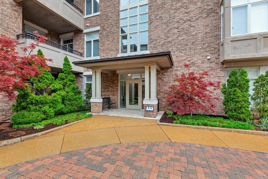 This luxury first-floor condo is located in the heart of Old Town Clayton walkable to parks, restaurants and shopping. This pristine property is 17 years old and was custom built with timeless finishes for it’s only owner. No detail left behind with 10 ft. ceilings, 6 panel doors, gorgeous millwork, built-ins and hardwood flooring throughout. Each of the three bedrooms is an en suite and the master offers both shower and tub, his and her sinks and a separate vanity area.  Wood-stained cabinetry highlights the kitchen which has designer appliances and breakfast room. Two open living areas; both with gas fireplaces and access to the covered balcony.  The utility room with full-sized laundry, professionally organized walk-in closets and additional lower level storage space allow for that of a traditional home.  An elevator leads to the fitness room and 2 spots in the parking garage. Well-maintained landscaping adds beautiful curb appeal year round.  Award-winning Clayton School District. Location: Corner Location, Ground Level