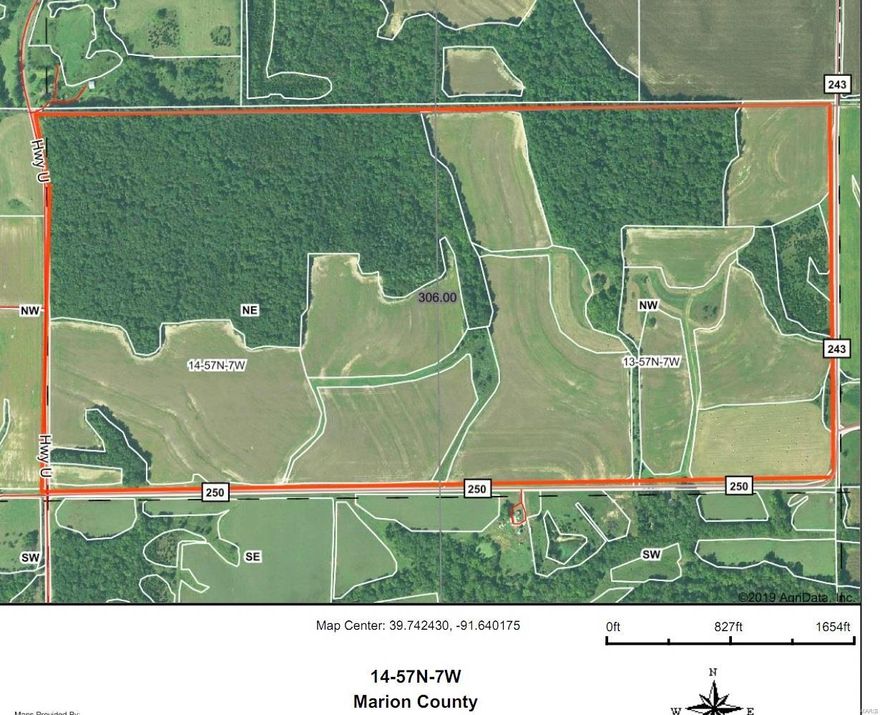Amazing Combination Farm located in MARION COUNTY, MISSOURI on hard surface Hwy U.
150-170 +/- acres of cropland.  (approx. 20 acres of which is in hay)
Balance in woods & roadways.  
Terraced with excellent drainage.
