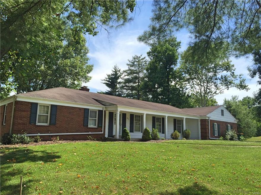 MOVE-IN READY! You don't want to miss this great opportunity in beautiful Town and Country. Conveniently located near Manchester and 270 in a prestigious neighborhood, this spacious ranch features 4 bedrooms and 2.5 bathrooms. The backyard is large enough for a football field and sits on almost 2 acres with an overlooking deck, gazebo, and a full screened-in patio. Two car garage, extensive wood floors, and newer appliances in the kitchen. Neighborhood amenities include access to the pool and clubhouse. Desirable Parkway School District. Schedule an appointment today! Pets are negotiable.
