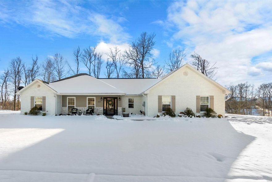 This house is truly ALL THAT! Think Magnolia Home meets Studio McGee, and add a 20 x 32 shop w/ overhead door to make everyone VERY happy! Sitting on an acre, the covered back patio overlooks the park-like backyard and neighborhood pond. Kitchen has been updated fabulously- butcher block island with gas stovetop, tiled backsplash, white cabinets, and everyone's favorite... a sink window. Open, split-bedroom floor plan with new flooring, wainscoting and character throughout. Beautiful owner's suite with double vanity, walk-in shower, storm room, and walk-in closet. Easy living with the new, low- maintenance landscaping, and optional access to neighborhood pool. These sellers have truly thought of almost everything. Please inquire for a full list of "extras" or just make an appointment to see this one for yourself! Additional Rooms: Mud Room