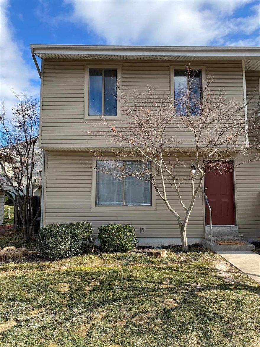 Welcome Home to Jake's Ct., why RENT when you can own this awesome 2 Bed/2 Bath townhouse.  Open First Floor Plan with large Living Room, Breakfast Room and Kitchen, there is also a private Patio off the Breakfast Room.  The upstairs Bedrooms are Large and can accommodate any sized furniture.  Then don't forget there is also a Full Basement that has a good start to finishing, just needs some additional work and your imagination.  Don't miss this Opportunity, this Townhouse is Close to the O'Fallon Public Swimming Pool and Park, City Hall, and close to shopping and the highway!  This is the one for you, call us today for a private showing, this won't last long!!! Location: End Unit