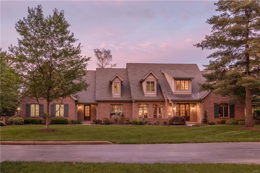 A masterpiece of craftsmanship & detail in design puts this home in a class of its own.The dramatic wrought iron curved staircase sets the stage as you enter flanked by the elegant dining room w/coffered tray ceiling & a stately library w/custom woodwork, fireplace & vaulted ceiling.The 2 story great room allows for both formal & casual entertaining.Truly the heart & sole of the home the gourmet kitchen boasts custom cabinetry, top of the line designer appliances & center island w/breakfast bar opening to a wonderful hearth room w/a fireplace flanked by built-ins.Master suite has a luxury bath w/bain ultra spa tub & heated floors.A private in-law suite w/walk in shower rounds out the 1st floor.The 2nd floor has a Juliet balcony overlooking the 2 story great room plus 3 additional bedrooms & 2 full baths. Located on over an acre w/an executive swim spa & waterfall, walled brick patio, custom finishes & millwork throughout complete the luxuries you would expect. Additional Rooms: Mud Room