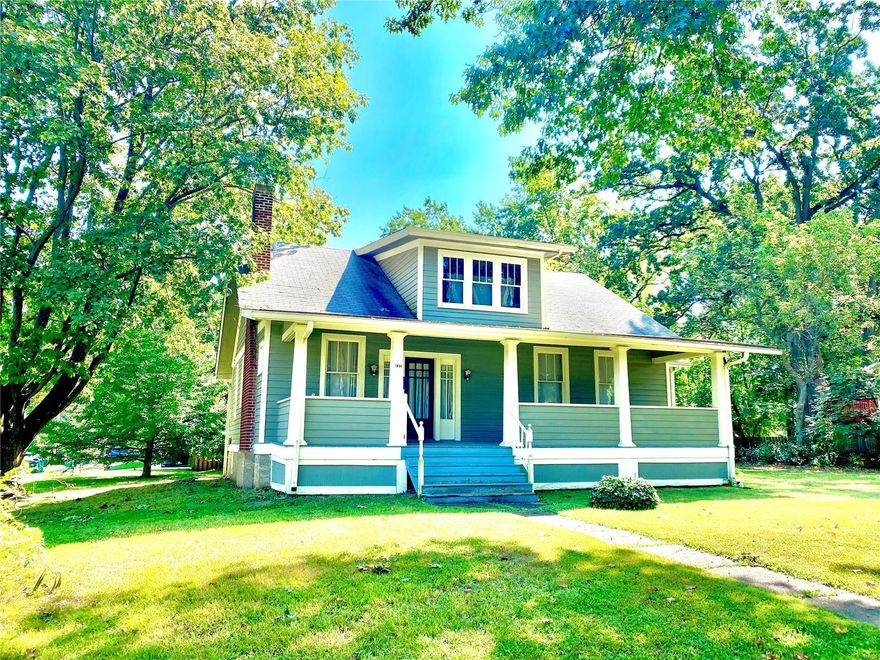 Great rehab  or tear down opportunity on a double lot in Tuxedo Park directly across from Barnickel Park. The home site on a nice level corner lot but it is NOT sub-dividable. The home has separate living and dining rooms, 2-beds and a gutted bath on the main floor. The large kitchen leads to a 3-season mudroom off the back of the house. There is also an office or den on the main floor. The 2nd floor could be changed into 2-4 bedrooms. Dormers could be added to maximize space. There is one bedroom currently in the partially finished 2nd floor. The basement is nice and clean, poured foundation with a walk out. Best of all there is a 2+ car garage. This home has lots of potential for a rehabber or for someone looking to build a home on a nice large lot in a secluded little nook of Webster Groves. Walk 1-block to Avery Elementary!!!