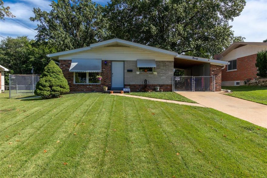 Look no further!  Fantastic opportunity for First Time Homebuyers, or Buyers looking to downsize.  This ranch home features 3 bedrooms, full main level hall bath and half bath off master bed.  Eat-in kitchen for all your family dinners.  Hardwood flooring mostly throughout main level.  Partially finished basement.  Covered parking as well as additional parking for boat/trailer or set up a basketball hoop out back! Patio out back for summer barbeques and utility shed for extra storage.  Level fenced in yard.  This gem is priced to sell, don't miss out! Roof 2017/ HVAC 2016 / Windows 2015/ Electric Panel 2016