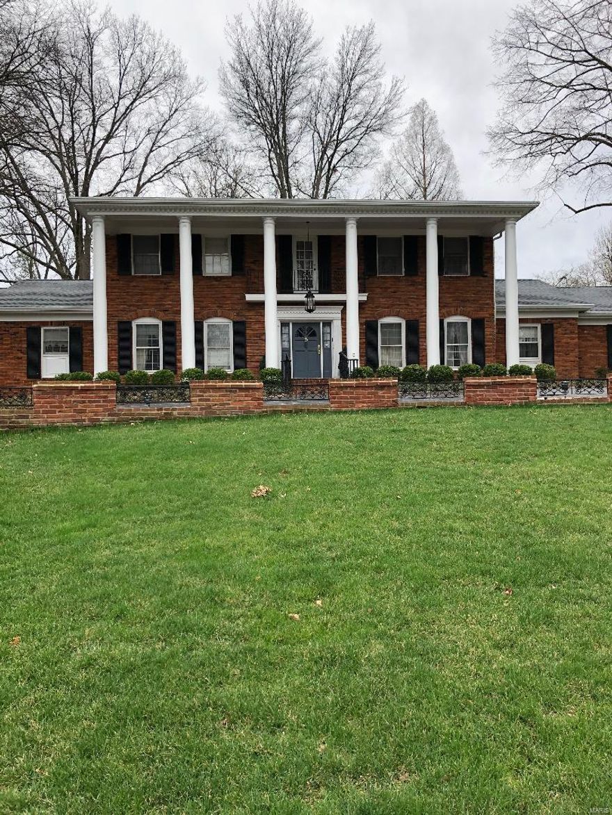 Spacious custom-built 1.5-story Frontenac estate with 4BD, 4 baths, & approx 6,637 SF on 3 levels. Situated on a .96-acre level wooded lot in Ladue Schools. Offered in "as-is" condition. Attractively priced to renovate with with potential value of $1,800,000+. Opportunity for owner/investor to fix up and create equity.  Well maintained by the original owner and built by Roy Beal. Wonderful floor plan w/main floor primary suite & sitting rm w/2 large walk-in custom closets & expanded marble master bathroom w/heated floors. Kitchen has granite center island, Sub Zero refrigerator, breakfast RM w/ bay window, planning desk, & wet bar, Also, marble entry foyer, main floor laundry, wood floors in LR & DR & 3-car garage. Luxurious millwork w/crown & dentil molding, built-in bookcases, screened porch, & indoor BBQ.  Upstairs features 3 large additional bedrooms and 2 baths, and the LL was just refinished in 2021 w/rec room, playroom, & half bath. Value priced for super investment opportunity.