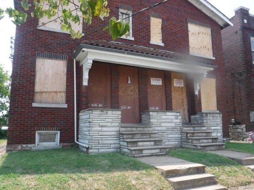 Submit High Best offer by 9am 10/16/2017;  Solid brick 4 family with 1 bed, 1 bath flats; features hardwood floors and lots of original woodcraft and built-ins. ****PLEASE NOTE  this property is to be marketed to an owner occupants or non-profit entities for a period of 20 days following the initial listing in MLS. After 20 days of marketing and if no owner occupants or non-profits have submitted and received offer approval during this period of time, the seller will then begin to entertain offers from all potential buyer types.****All cash offers must be submitted with proof of funds for closing. All non-cash offers must be submitted with a  prequalification letter from lender. As-Is sale: No inspections or repairs to be provided by the seller. Buyer may obtain inspection(s) for informational purposes, not for renegotiating. Pre-Approval letter or Proof of Funds required. Sale addendums and earnest money will be required for final acceptance. SpecialListingConditions: Foreclosure