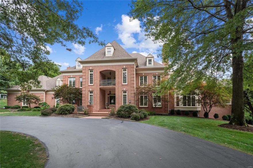 Remarkable estate offering 11,000 sqft of finished living space on a spectacular private lot. Beautiful, resort-like, outdoor area w/ an inground pool, hot tub & pool house w/ wood burning fireplace, TV area, outdoor kitchen, changing area, bathrm & storage. Enter to find the spacious formal dining rm & great rm boasting built-ins, fireplace, bay window & adjoins the family rm w/ a custom wet bar & fireplace. The fabulous gourmet kitchen features 2 center islands, top of the line appliances, 2 ovens, gas range, grill & griddle. Adjoining breakfast rm & hearth rm. A master wing w/ a large bedrm, private study w/ built-ins & a fireplace, private deck & updated lux bath. 4 addtl UL bedrms, 2 w/ studies & private balconies, & 3 full baths. Finished walk-out LL w/ nanny/in-law quarters w/ a bedrm & private bath, rec rm, game rm, exercise rm, billiard rm, sauna, massage rm & another full bath. This splendid home welcomes you w/ custom features & spectacular attention to detail at every turn!