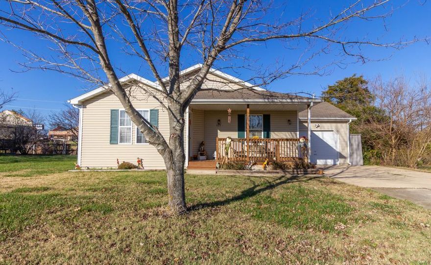 What a great house with super curb appeal! This attractive bungalow has a welcoming covered front porch, 3 bedrooms, 2 baths, a one car garage plus a large shed! This home will easily qualify for any government loan and with a fantastic open floor plan will be the perfect home for a growing family. Don't hesitate on this, buy your sweetie a home for Christmas!