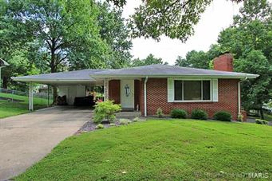 4 BR, 2 1/2 BA all brick ranch on corner lot with walkout basement in Cape.  All new bathrooms, kitchen, int. and ext. doors, and trim within past 5 years.  Finished basement.  Two fireplaces, Modern landscaping.  Quiet neighborhood.  Hot tub stays.