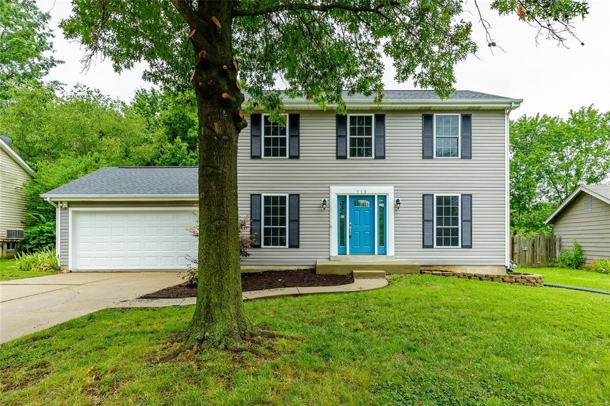 WOW! Absolutely Beautiful from Top to Bottom! This Newly Updated 3 Bedroom, 3 Bath home in St. Peters is Amazing! You'll LOVE the instant Curb Appeal with NEWLY Painted Door & NEW Shutters. ALL NEW Vinyl Plank flooring on all of the main level & upper level Plus NEW carpet in Living Room & in Finished Rec Room on Lower Level! NEWLY painted interior throughout! ALL NEW KITCHEN & BATHS! Light & Bright Kitchen w/ NEW Tall Custom Cabinets & Soft Close drawers, Granite counter tops, Subway tile backsplash, Stainless appliances, Door hardware & sink/faucet! All Baths have NEW vanities, new sinks/faucets & fixtures. The UL Hall bath also has Gorgeous Tub/Shower Tile Surround! Separate Living & Dining Room plus Large Family Room OPENS to Kitchen/Breakfast Room & walks out to large Patio & Private, Fenced yard! Lots of BBQ's & Family Fun to be had inside and outdoors! Master Bedroom w/Full Bath & Walk-in Closet! Even more Living space on LL w/Finished Rec Room area. NEW Lighting! HURRY!