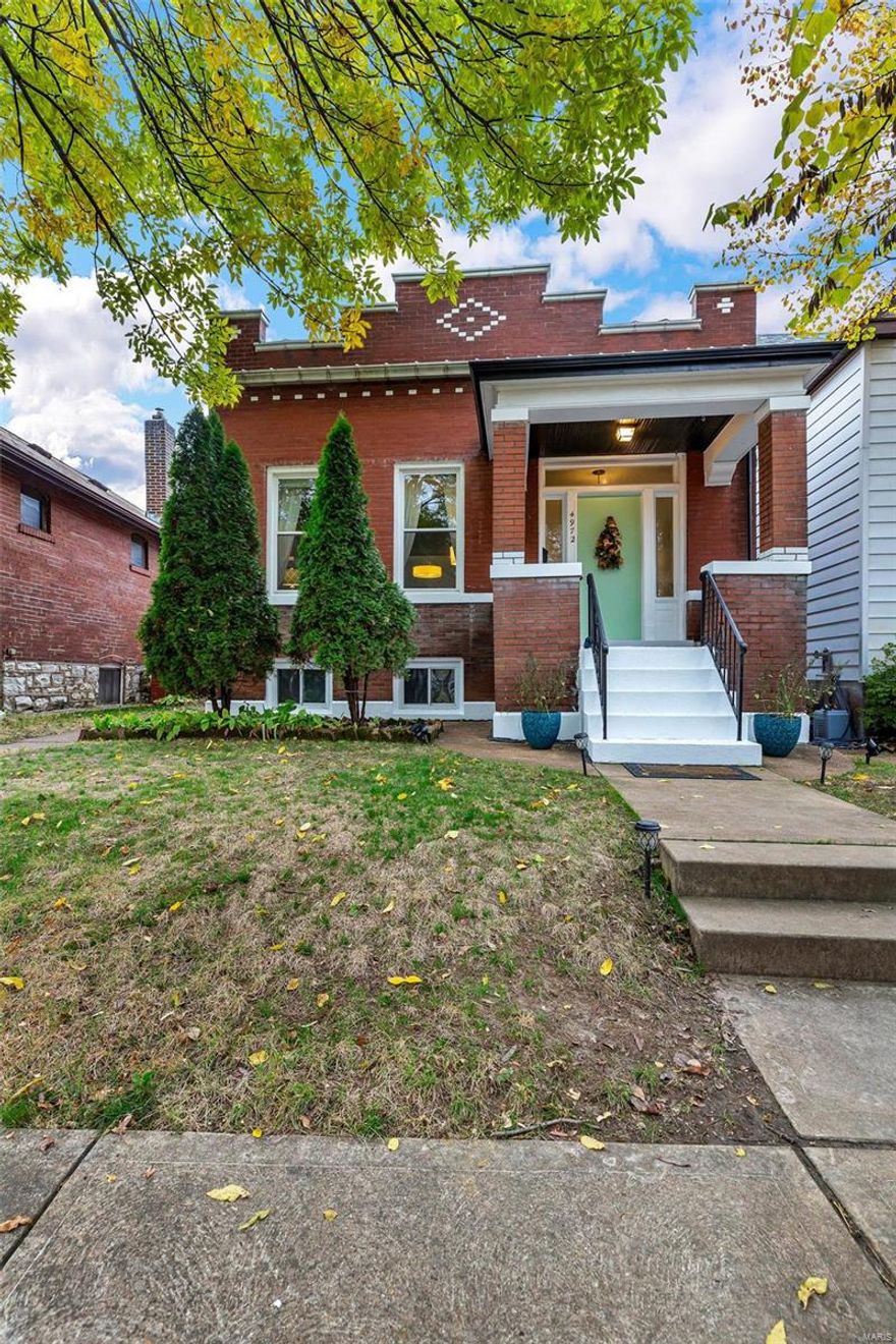 Charming city home with entry foyer, high ceilings, formal dining room and updated, eat-in kitchen. You will love the space and layout of this south-city gem. The basement is clean and functional as an extra family room. The fenced backyard is flat and easy to maintain with a parking pad that is currently used as a patio. Come fall in love with the charm and beauty of south-city.