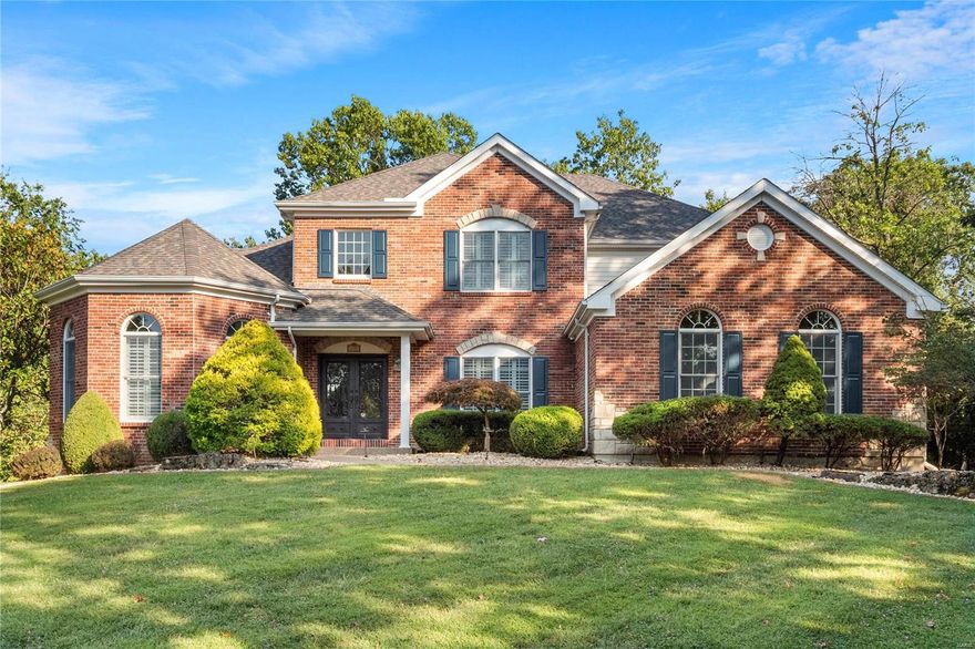 Nestled on a quiet cul-de-sac with serene views backing to trees, this stunning 1.5-story home is the perfect blend of luxury & comfort. As you enter, you are greeted by a 2 story great rm featuring a wet bar & a gas fireplace. The dining rm impresses with its coffered ceiling, while the updated kitchen is a dream boasting quartz countertops, a large center island, top-of-the-line appliances & an adjoining breakfast rm with a butler's pantry & built-in table. The hearth rm provides access to the inviting patio. The primary suite offers a coffered ceiling, a bay window, an expansive walk-in closet & a full bath with heated floors, double vanities, soaking tub & a custom walk-in shower. The UL features a versatile bonus rm, 3 addtl bedrms, a Jack & Jill bath & a full bath. The walk-out LL offers a family rm with a fireplace, a rec rm, a walk-behind wet bar, a media rm, a bedrm & a full bath. Addtl highlights include a 3-car side entry garage, ML laundry, new carpet on the LL & much more!