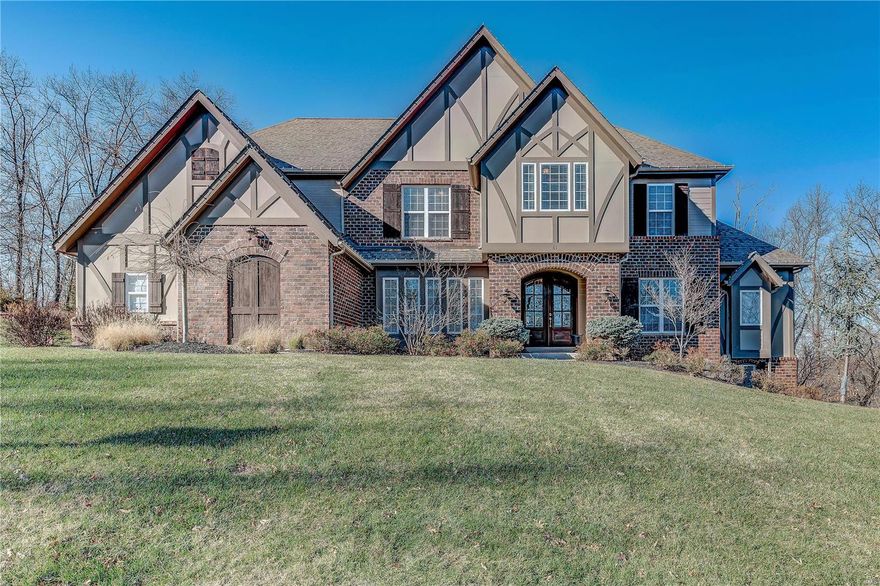 Nestled within the exclusive Meridien neighborhood, you are sure to be pleased. 7-year-old 1.5 story home offers ample space with just under 6000 sq. ft. of finish and sits on 2+ acre lot w/ beautiful scenic views, backing to trees that offers privacy and serene setting. Open floorplan includes clearly divided smart space. Special features and highlights; home office, upper-level loft, mudroom, main floor laundry, main floor master bedroom suite with private bath with double vanity, separate tub, and shower plus his & her walk-in closet, main floor in-law suite, surround sound speakers, open kitchen with center island, butlers pantry, coffee bar, walk-in pantry with beautiful custom cabinetry open to great room with gas fireplace and lots of natural light. Upper level has 3 additional bedrooms all en-suite with private baths and walk-in closets. Finished walk-out LL offers large recreation space, half bath, and plenty of storage. Too many features to list out, this one is a must-see! Additional Rooms: Mud Room