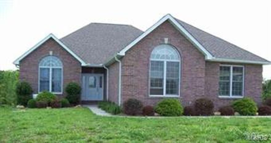 All Brick Ranch home on 1.7 Wooded Acres over looking Community Lake. Open Floor Plan & Wood Floors. Home sold "As-Is". Priced for Quick Sale.