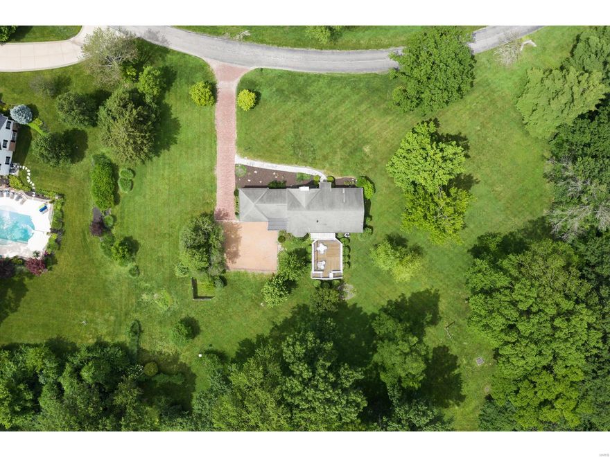 Exciting opportunity!! NEW PRICE! Build your dream home on this gorgeous  2+ acre lot in Des Peres, and be a part of a private neighborhood of other impressive homes in this sought after location.

Note:  This is Claychester Drive on the WEST side of Bopp Rd.