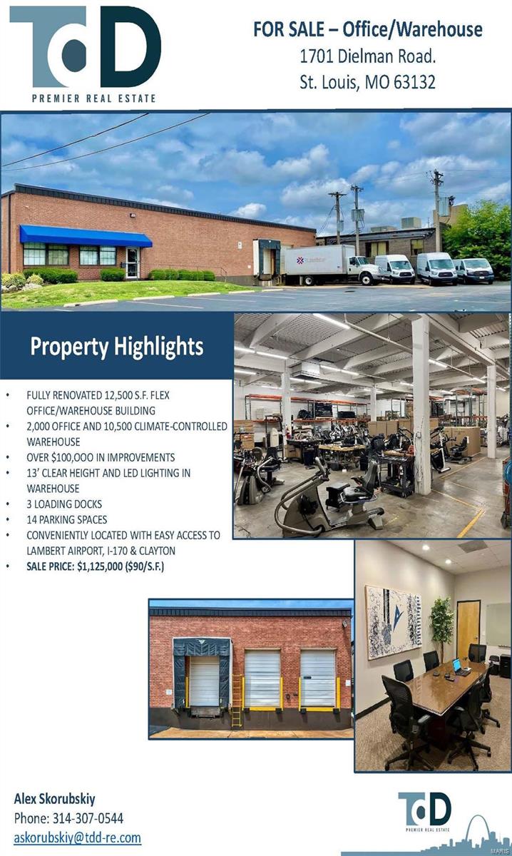 9800 Page Ave & 1701 Dielman Road - Commercial Sale