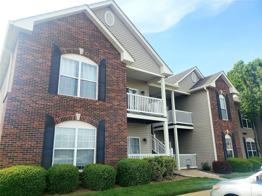 WELCOME HOME! You'll be all set to enjoy the fresh air on the private balcony of the beautiful upstairs, end unit condo. Offering brand new stainless steel appliances, large pantry and off kitchen laundry room this condo is prime one level living. Organization and storage are a breeze with a large walk in closet off the master bedroom, a separate linen closet in the 2nd full bathroom, a coat closet for your guests and an additional exterior, private access storage unit. Please remove your shoes and enjoy the cush of the new carpet and enjoy your showing! (Booties provided for the folks who prefer their shoes) Location: Corner Location, End Unit, Upper Level