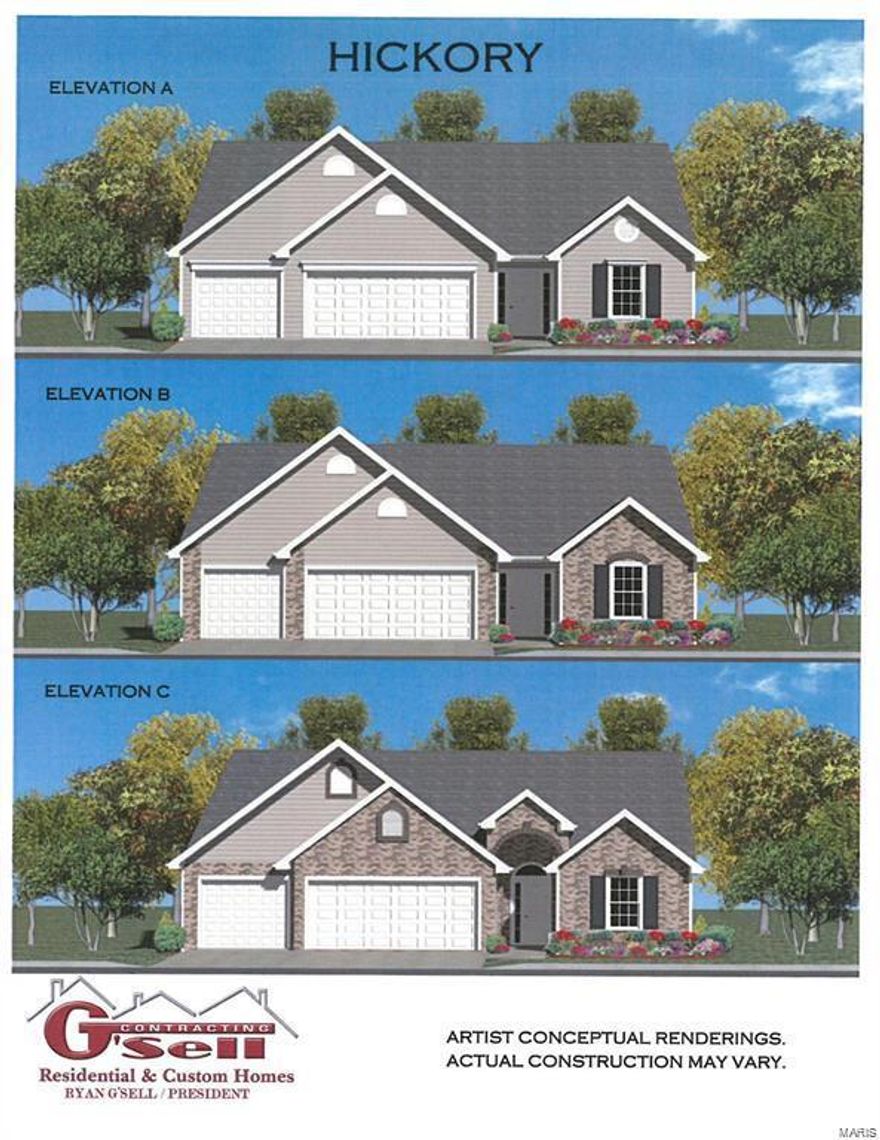 Welcome to Birchwood Estates, Festus' newest subdivision. We have 178 lots to offer-cul-de-sac lots, walk-out lots & flat lots, some backing to common ground & some backing to woods & trees. Walking distance to Festus Middle School. This is where you can experience country living just minutes to 55, shopping, hospitals, restaurants, parks, churches, & many personalized shops. We offer eight models. Ranch, 1.5 story, 2 story models from 1550 SF to 2712 SF. Two or three car garage models. Atrium floor plans, divided bedroom models, finished basements, custom features galore. We are truly a custom builder. We have two gorgeous display homes for you to tour, open daily, 12-5pm or by appt. We have licensed Real Estate agents on hand to answer your questions, show you lots & make you feel at home. We always have a monthly special to allow buyers to select the option that they desire. Beautiful rolling hills & valleys.  We welcome you to stop in for a visit, you will like what you see.
