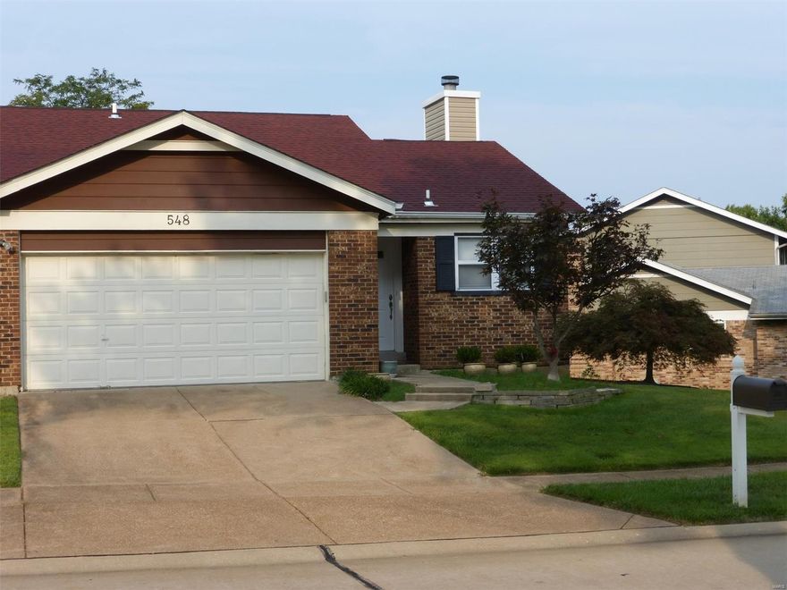 *PLEASE REMOVE SHOES or USE SHOE COVERS*This Gorgeous, DUPLEX Woodhill Estates available 5/15/22. Gleaming hardwood floors throughout the main floor. Vaulted great room with wood burning fireplace attached dining room. Updated kitchen with stainless steel appliances,granite counter tops & ceramic tile floor. The main floor master bedroom w/ full bath & additional 2nd bedroom on main floor, w/ hall full bath The finished lower level has built in book cases, ceramic tile floor, and large recreation room w/walk out basement leads to a 16 x 16 patio and wood burning fire pit.  The lower level features a 3rd bedroom and full bath, plus additional area off storage room can be used as home office.Plenty of additional storage in lower level, Please note the washer/dryer hookups are located in the basement (electric dryer hookup)Min 12 month lease,Tenant is responsible for lawn care,& all utilities. Tenant pays 1st &security deposit $4200 small dogs $500 each nonrefundable pet deposit *NO CATS* Location: End Unit