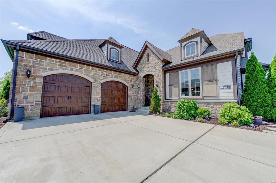 Stunning 1.5 story home that shows like a display. Built by Pulte homes on a private Cul-de-sac Street. Boasts over 3700 sq ft of luxury amenities that will wow you from the moment you walk in the door. The Sellers worked closely with the builder to help design this spectacular home. The large gourmet kitchen includes a butler pantry, walk-in pantry, granite counter tops, 5 burner gas cook top and stainless steel appliances. There are two master suites on the main floor with a bright spacious office. Large main floor laundry. Upstairs is another bedroom and bonus room. Outside living is just as beautiful  with a large composite deck and covered stamped patio that backs up to private backyard. Take your time as you admire the attention to detail in the many custom features throughout this home.  Seller prefers a July 15th close. Additional Rooms: Mud Room