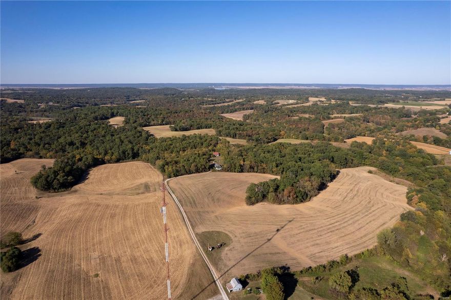 Four bed two bath home on 10.7 surveyed acres! This property would make for a good small hunting get away, home away from home to enjoy on the weekends, or permanent residence with a little TLC. 10 + acres of timber is situated directly behind the residence. Also on sight is an old log home surrounded by lots of walnut trees. Whether you are looking to relocate to a more country feel, want a small hunting tract, or just a place to get away to, this property has you covered!