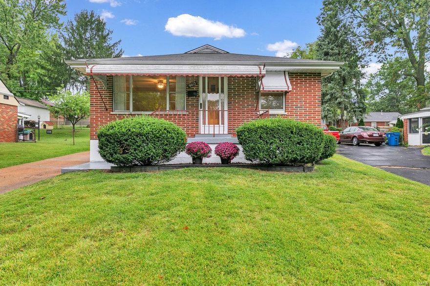 WOW! Welcome home to this beautiful 3 bedroom brick ranch sitting in a quiet neighborhood minutes from local restaurants, stores and highway access! As you walk in, you'll notice the original hardwood floors throughout the main level. All 3 bedrooms have their own secret passageways leading to the next room!! The eat-in kitchen is very spacious with gorgeous laminate flooring & the main floor bathroom is huge! As you venture downstairs, you'll notice a finished recreational room with new carpet & plenty of space for activities! The second half bathroom is also downstairs and you'll have plenty of extra storage opportunities. The back yard is fully fenced in and has a separate shed for additional lawn equipment. Love storms? There's a 17X15 covered patio perfect for watching the rain fall or a morning cup of coffee. This home is an investors dream or a fantastic starter home at an even better price! Schedule a showing today and see for yourself all the potential this baby has to offer!!