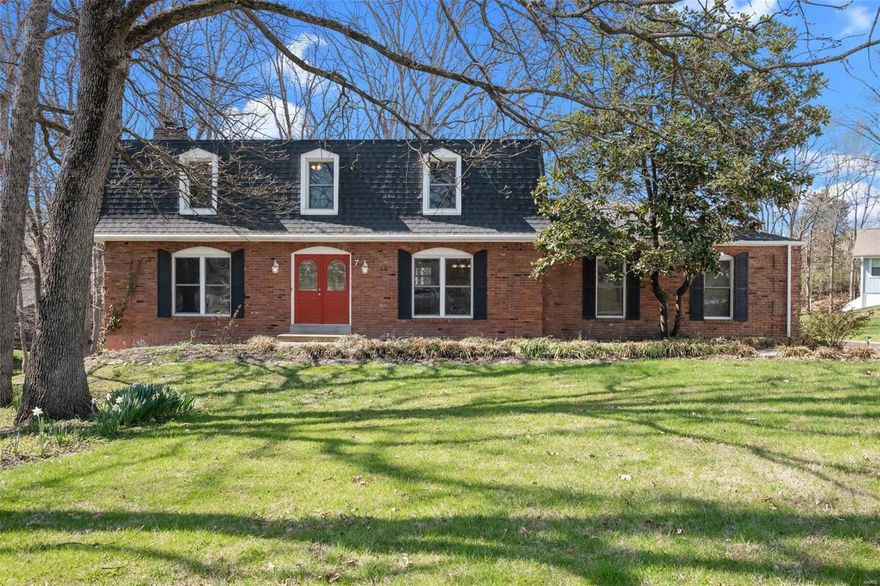 Welcome to this two-story home in Lake St. Louis with LAKE RIGHTS & AMENITIES! Inside you are greeted with hardwood floors that run throughout the main level. The kitchen features granite countertops, double ovens, & some stainless appliances. Off the kitchen is a great room with a wood burning fireplace that walks out onto the large composite deck overlooking the park-like backyard. A dining room, living room & half bath complete the main level. Retreat to the master suite upstairs with a wood burning fireplace, two closets & master bath with a dual vanity, custom cabinetry, large soaking tub, & separate shower. Three additional bedrooms & one full bathroom complete the upper level. Enjoy additional living space with the finished walkout basement complete with a large family room, bathroom, storage room/den & laundry room. The oversized 24ft deep garage is plenty big to store a boat! The LSL Community Association & common ground access points are all within walking distance!