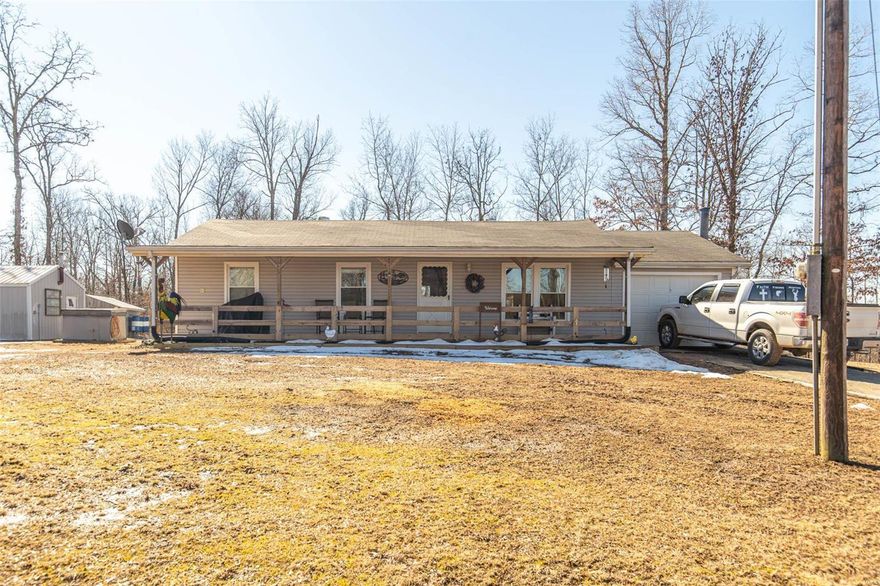 $109,900. 740 Ripley Y-2, Doniphan. Cute 3 bedroom, 1 bathroom, single story ranch style home sitting on 1.6 acres m/l! Home was built in 1972 with 1,092 sq. ft., but has been remodeled and updated and is super comfortable and cozy!!  New flooring & new windows, along with paint & trim updates are among the improvements.  This property has 1 storage shed, 1 shop with workbench and woodstove, 1 detached shop/garage with lean-to for boat/tractor storage, etc.  There are also raised garden boxes, fruit trees, a strawberry bed and pen for livestock among other amenities!!  Don't miss this one!