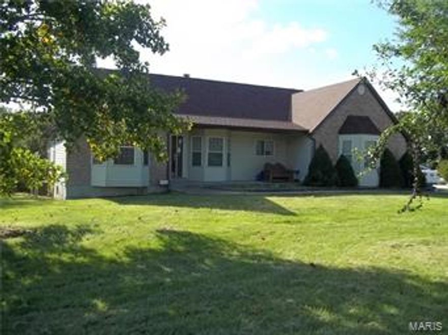 Spacious ranch home located on 6+ park like acres in Brookstone subdivision. This home has a large family room with brick wood burning fireplace, cathedral ceiling + wet bar. There is a sunroom off the great room for added space. The master bedroom has double closets + a master bath suite w/ jacuzzi, separate shower, + double vanity. Enjoy the evening on rear deck or lower patio. Keep the utilities low w/ the wood stove in basement. Stay dry carrying groceries in from side entry garage right off kitchen. Additional Rooms: Sun Room