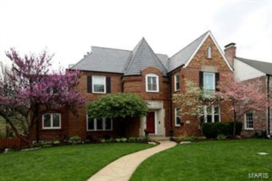 Gorgeous Terrazzo floors greet you as you walk into this amazing Tudor home. On the first floor you will find a graciously sized living room with french doors opening to a sunroom, a dining room with art glass windows & picture molding, an additional office space, and an updated eat-in kitchen which opens to a family room with built-in bookcases and plantation shutters. The upper level consists of a master suite plus three additional large bedrooms, two of which open to another sunroom. The lower level has a rec area with a half bath, room for a storage and a designated exercise room. The completely fenced in rear yard boasts a beautiful stone patio with a full outdoor kitchen, plus plenty of green space. To top it off the property has an irrigation system, new AC/furnace and is conveniently located in the heart of sought after Davis Place! Additional Rooms: Sun Room