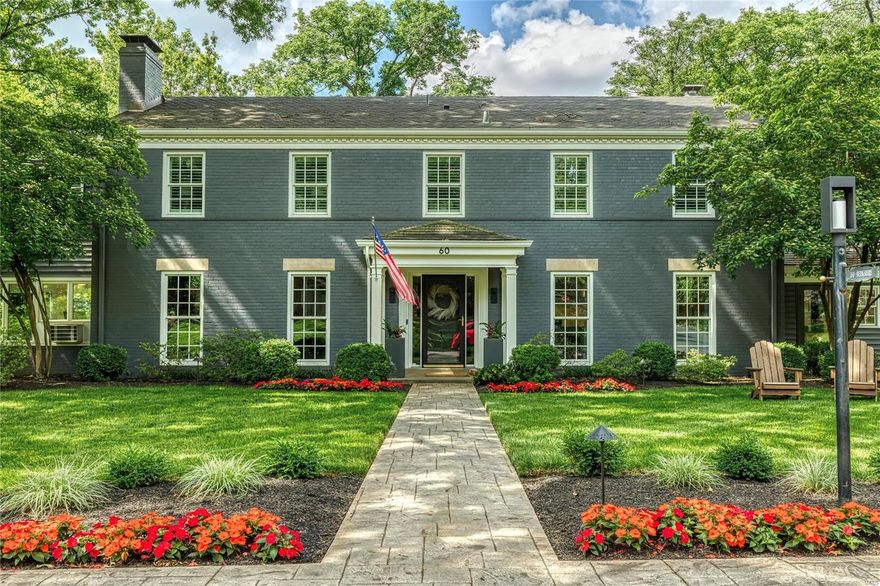 Simply stunning 2 story renovated home in highly sought-after Berkshire Neighborhood feeding Ladue school district. Impeccable redesign of the main level will please even the most meticulous of buyers. Impressive, 5-bedroom, 4.5 bath home sits on picturesque lot featuring open floorplan & on-trend designer finishes throughout. This striking residence includes signature lighting, new hardwood flooring, gas fireplace, dramatic kitchen design with full wall Neolith backsplash, custom countertops & au courant cabinetry design, large center island, stainless steel designer appliances, double oven & gas range. Detailed composition features include on-trend wall finishes, bonus family room & rec room in gorgeous fully finished lower level, & more. You’ll love entertaining in the scenic backyard w/ oversized deck, stone fireplace & outdoor kitchen. Updated bathrooms & custom closets throughout. Updated electrical, 50-year roof & gutters, façade facelift, updated systems & Marvin windows. Additional Rooms: Mud Room, Sun Room, Wine Cellar