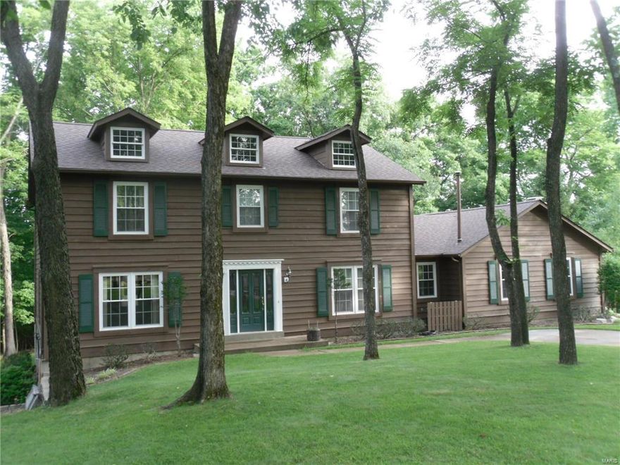 Updated two story home located on quiet cul-de-sac, setting very close to major highways.  Wonderful Chesterfield community offers the best of shopping and restaurants.  Home backs up to woods and privacy nestled on .72 acre lot.  In-ground pool with lots of surrounding garden space.  Partly finish lower level with a cedar storage closet and a walk out to side and back yard.  Newer windows, doors and carpet. New roof 2016. Zoned heating and cooling, new furnace and AC unit 2016.  Updated kitchen, custom cabinets, and master bath. Spacious 18X16 screened in porch off main level. 3 car detached oversized garage.

Seller is licensed Real Estate Agent/Owner.

No Showings until 7/10/2017