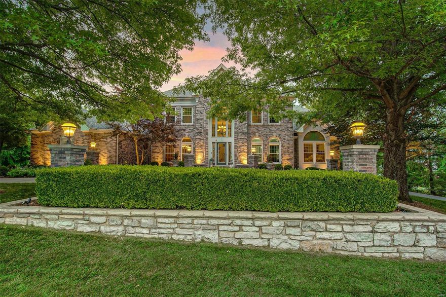 Set on a private 2.42-acre lot on a tree-lined street comprised of 13 custom homes, this 1.5 story estate is a masterpiece: elegant, modern & timeless. A glamorous foyer featuring custom hand painted walls, rug & bench lead to 2-story great room featuring grand mirror, floor-to-ceiling windows, wetbar & FP. Gourmet kitchen features luxury appliances, hearth room & breakfast room that walks out to a screened in porch w/ motorized screens overlooking backyard oasis. Master BR suite features spa bath w/whirlpool tub, sauna & walk-in closet. 2nd floor: 3 bedrooms (jr. ensuite), 2 baths and a loft with custom built-ins. Finished walk out, lower level offers additional living space w/ bedroom suite, full bath, wet bar, wine cellar, entertainment area w/ FP, home theatre & large home gym. 3 car garage features motorized screens! Circle driveway provides ample parking for guests (14 cars). A backyard oasis awaits: lush landscaping, patios & decks. Luxury Vinyl Plank Flooring Kid/Pet Friendly. Additional Rooms: Wine Cellar