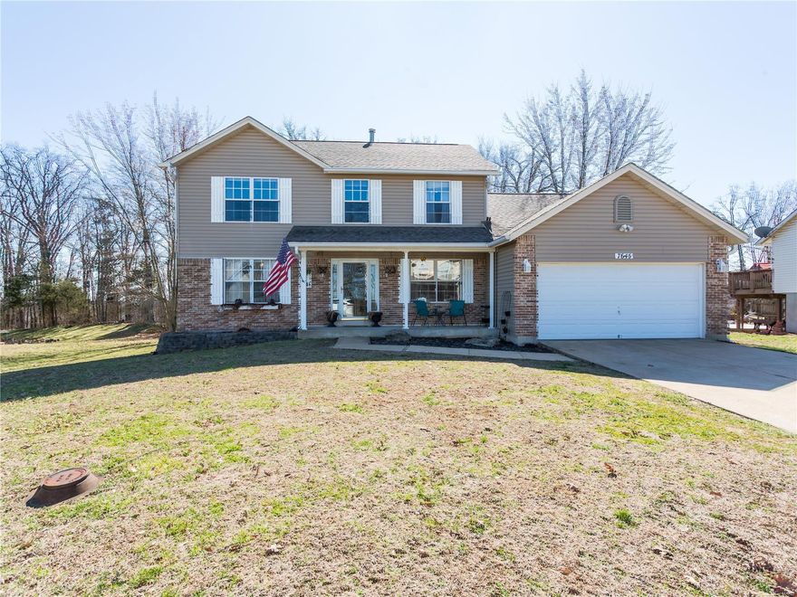 USDA Financing Eligible! This 2 story, 3 bedroom home is officially ready for the next chapter. There have been so many updates; nothing is left to do. Step inside to be greeted by an open floor plan and a formal dining room suitable for all sorts of entertaining. To your left, you'll be equally impressed by not one, but two living areas! The large kitchen has enough space for a breakfast room as well. You'll notice the brand new carpet covering the stairs going both upstairs and downstairs. Upstairs you will find the bedrooms and laundry room; so no lugging laundry up and down! Make sure you take a peek at the master bedroom walk-in closet! Don't wait on this one!