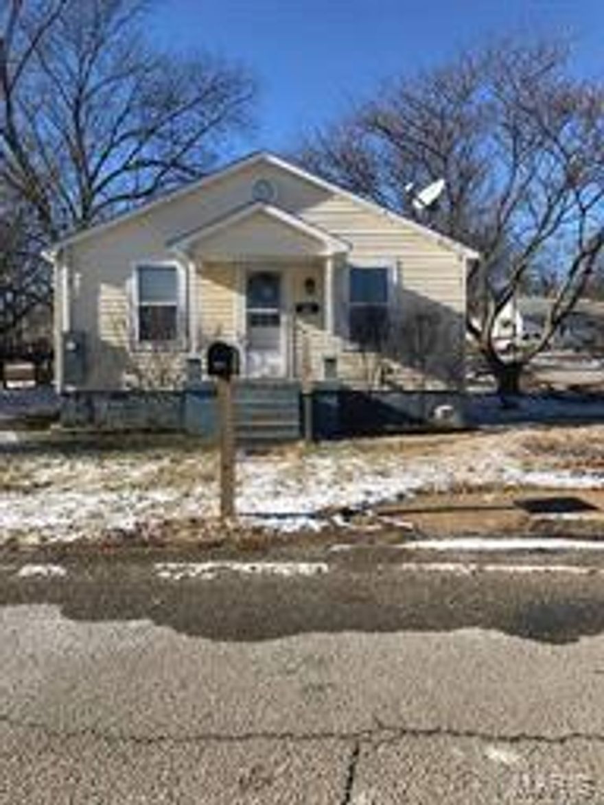 Great rental opportunity or starter house for young couple. Just needs a little TLC. House seems to be structurally sound. Metal roof is only about a year old. Washer and dryer stays with home and is only about a year old also.