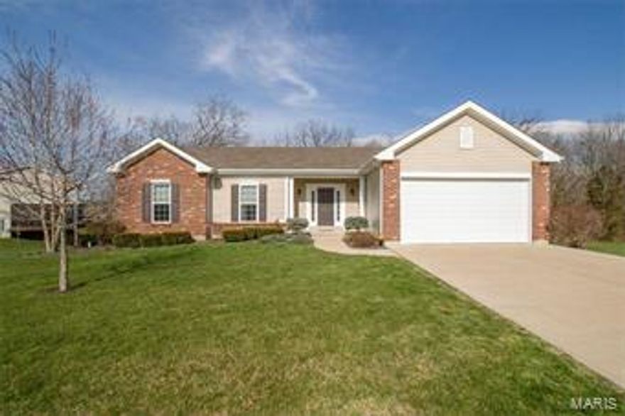 When only the best will Do! If an open floor plan is what you want then look no further. This beautiful ranch shows like a display. The gleaming floors, the granite countertops throughout, 9ft ceilings, vaulted in kitchen and living room, all on a 1/2 acre lot. This impressive home will satisfy even the pickiest buyer. The walkout basement is 75% complete with a roughed in bath. Just a little effort you could have a lot of additional living space.