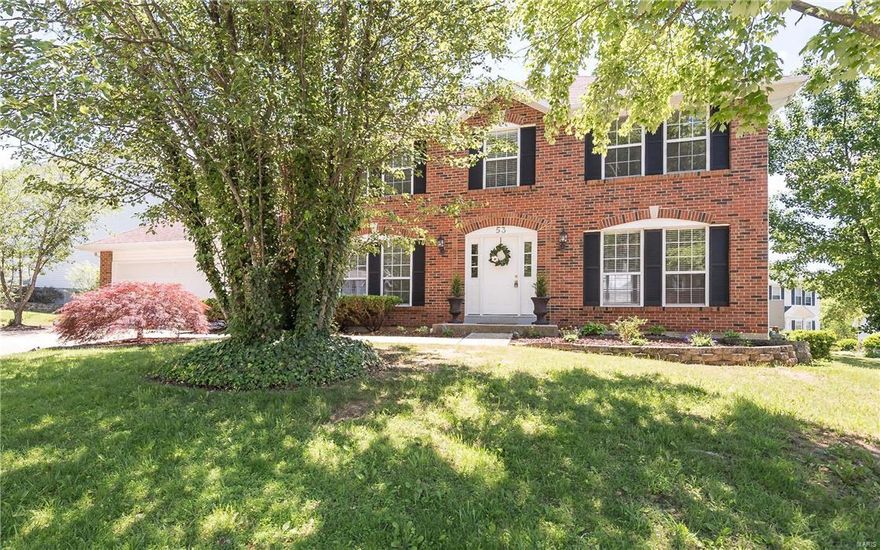 COMPLETELY UPDATED & MOVE IN READY! This 4 bedroom, 2-1/2 bath home will not last long!  New kitchen w/granite counter tops, upgraded cabinets, new lighting, new built-in microwave, newer dishwasher, newer garbage disposal & refrigerator stays! Beautiful refinished hardwood floors, new carpeting and new tile floors in bathrooms.  Freshly painted neutral color throughout the home; Updated bathroom cabinets, mirrors, fixtures & lighting.  From the 2 car garage, enter the main floor laundry/mud room.  Cozy up in the family room & wood burning fireplace.  Lower Level has a recreation room & the pool table stays!  Then, walk out onto the large lot situated on a double cul-de-sac with mature trees & fenced in backyard.  HMS Home Warranty Included Additional Rooms: Mud Room