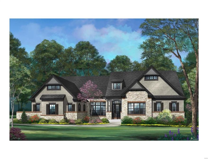 A split ranch design with approximately 5,158 square feet of living space, including 4 bedrooms, 3 1/2 baths and a hearth room. The Berkshire model offers four exterior designs, as well as an optional port-cochere. Now accepting contracts for our newest community!  Reserve a home site where we can build your custom dream home.  You may select a home from our extensive portfolio or we can custom design a home that fulfills all of your requirements! Stonechase on Conway is a gated community located at the south side of Conway and east of Woods Mill / 141 in Town & Country and features lots over one acre in size. Every home comes with a 10 year limited warranty. Additional Rooms: Mud Room