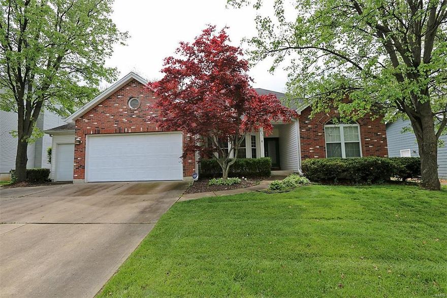 Don't miss this stunning ranch home featuring 4 bedrooms, 3 bathrooms, and upgrades galore including vaulted ceilings! Check out the gourmet kitchen with new granite countertops, backsplash, and granite fireplaces!  New carpet throughout, new master bath floor, and stainless steel fixtures, door handles as well as new ceiling fans!  Enjoy the new landscaping in the peaceful backyard where you will find a storage shed and your very own hot tub!  Move-in ready with a ton of living and storage space throughout!  Don't miss this opportunity to call home!