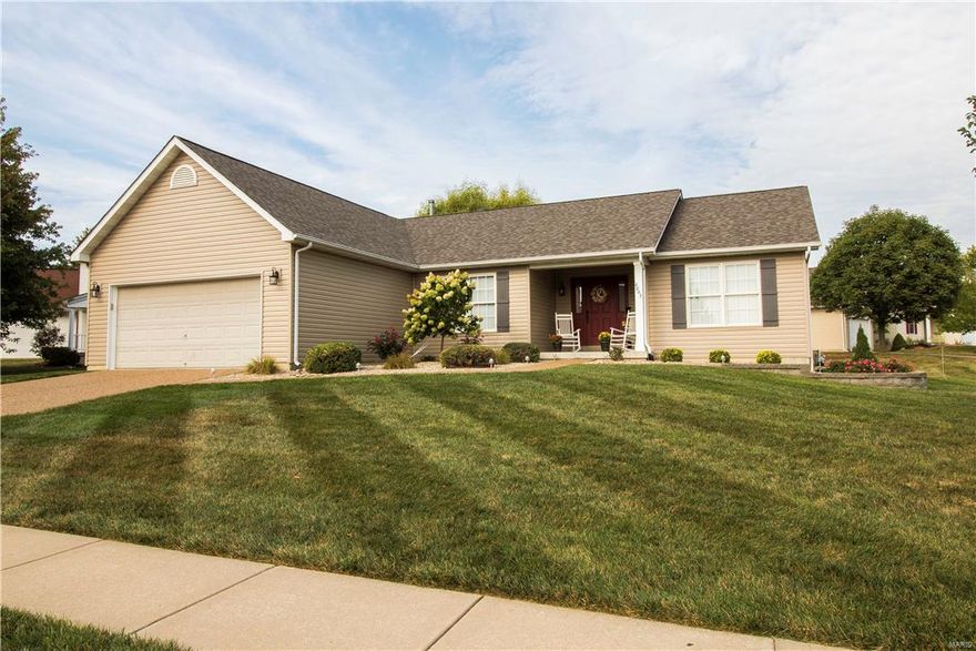 OPEN HOUSE CANCELED UNDER CONTACT: This Gorgeous Updated Ranch Home features an updated kitchen with White Custom Cabinetry, New Cambria Quartz Counter Tops, Stainless Appliances, New LVT Plank flooring and a Breakfast room. Open Floor plan with vaulted Great Room w/ceiling fan and large separate Dinning Room. LVT Plank Flooring has been installed in a large potion of the home! Spacious Master Suite w/ceiling fan and Awesome Master Bath including Double sink Vanity, New Separate Shower & large Tub w/Walk-in Closet. Rod Iron spindled staircase, All New Hardware & Lighting have been upgraded to Oil Rubbed Bronze through out the home! Brand New Architectural shingle Roof and all New Vinyl Siding just installed! Awesome freshly stained Deck, Newer Vinyl Fencing, Beautifully landscaped manicured Lawn on a Large corner lot complete the package on this Gorgeous Ranch Home! Stone Meadows Subdivision has 2 Pools, Clubhouse, ball field, walking paths and is located in the Timberland High School.